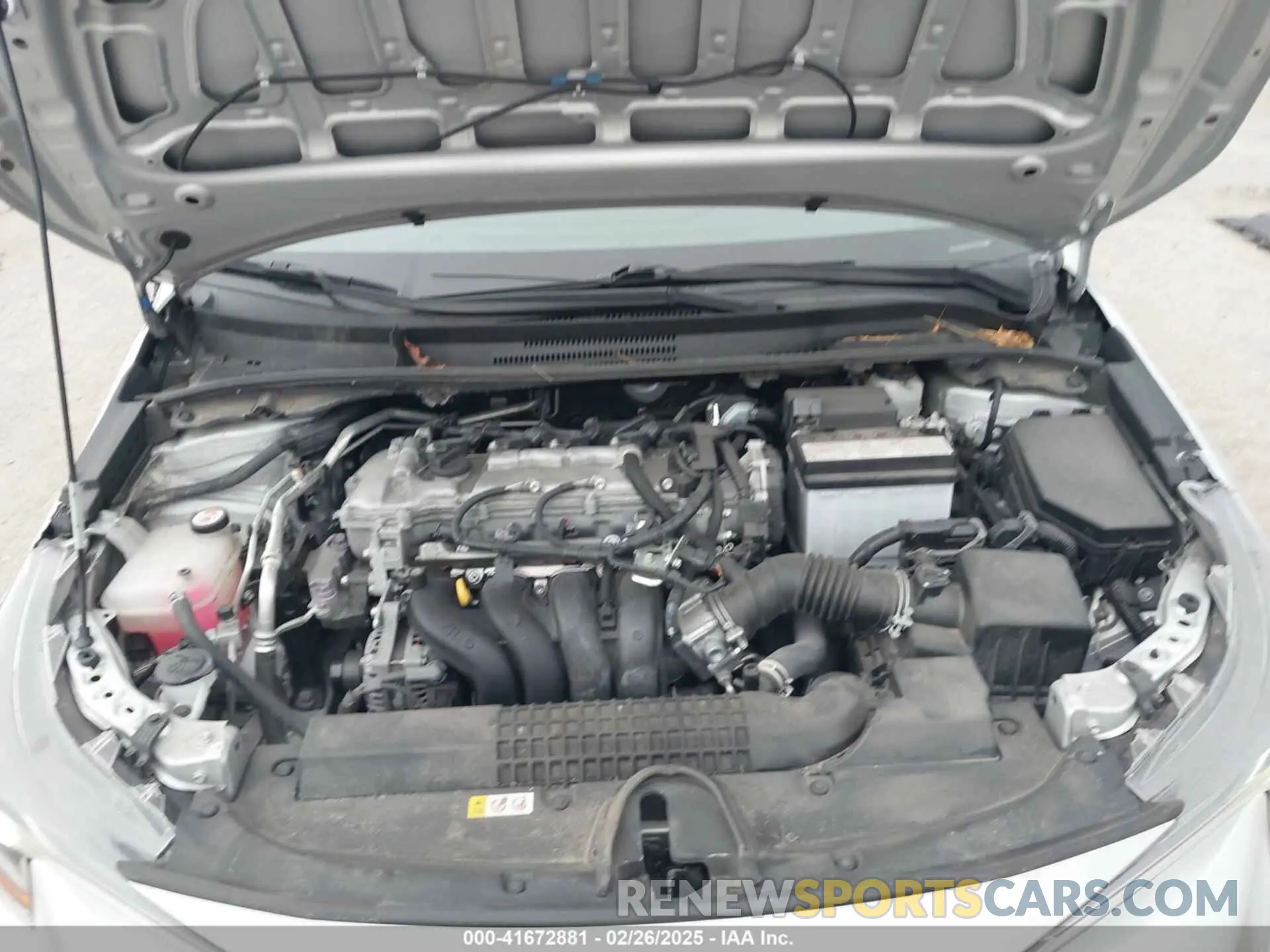10 fotografías del automóvil dañado 5YFEPMAE2NP327306 TOYOTA COROLLA 2022
