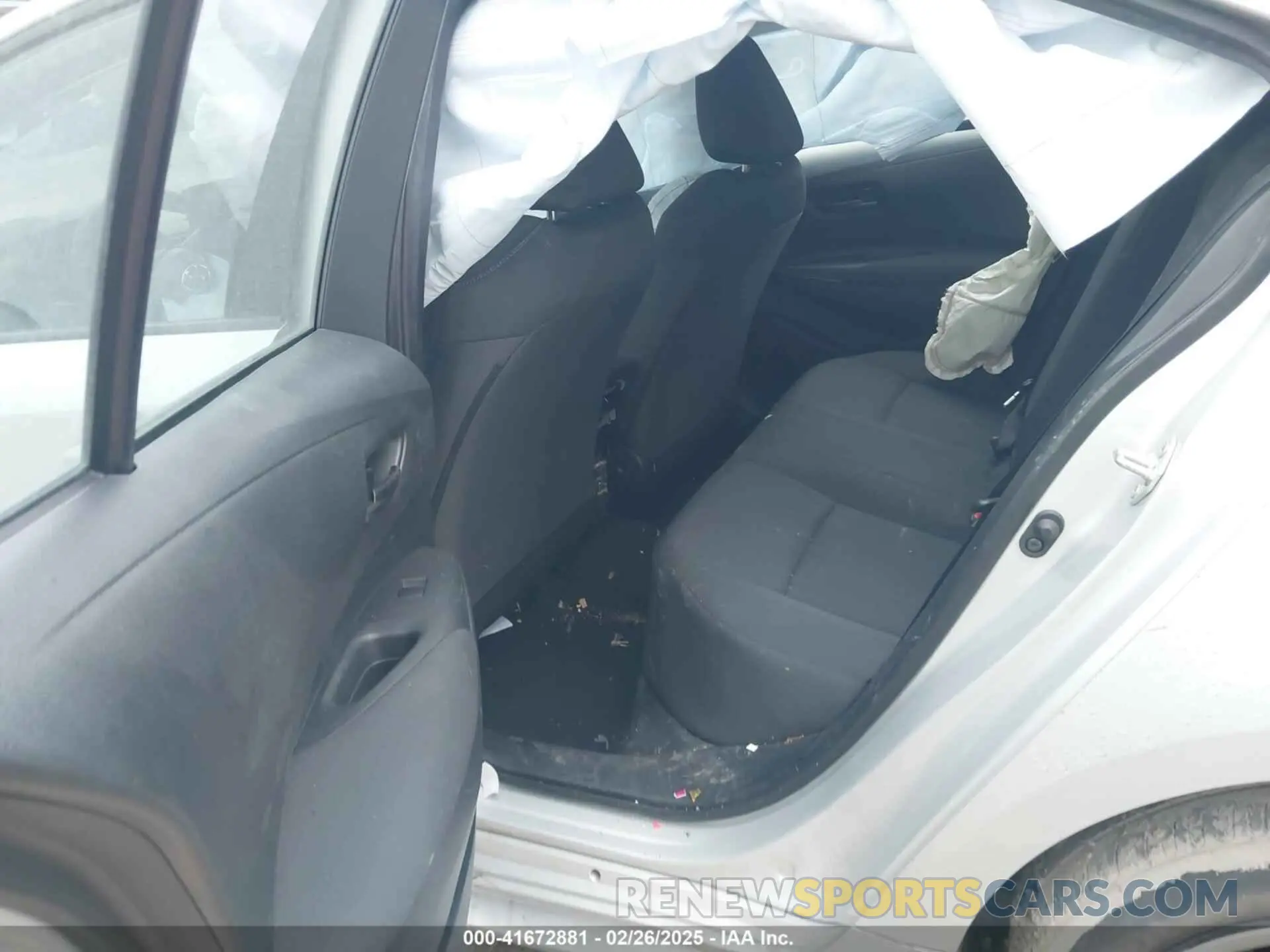 8 fotografías del automóvil dañado 5YFEPMAE2NP327306 TOYOTA COROLLA 2022
