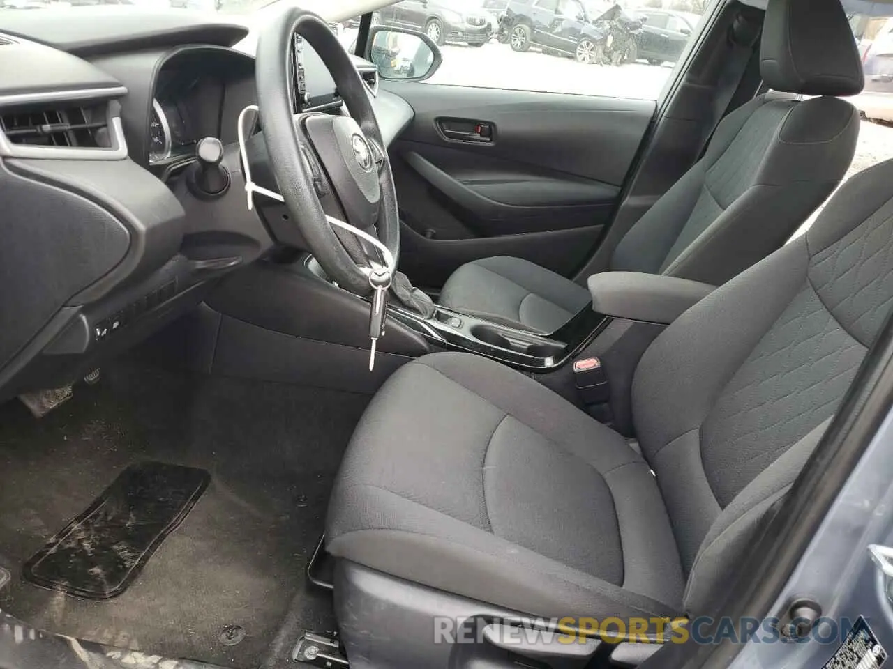 7 fotografías del automóvil dañado 5YFEPMAE2NP329704 TOYOTA COROLLA 2022