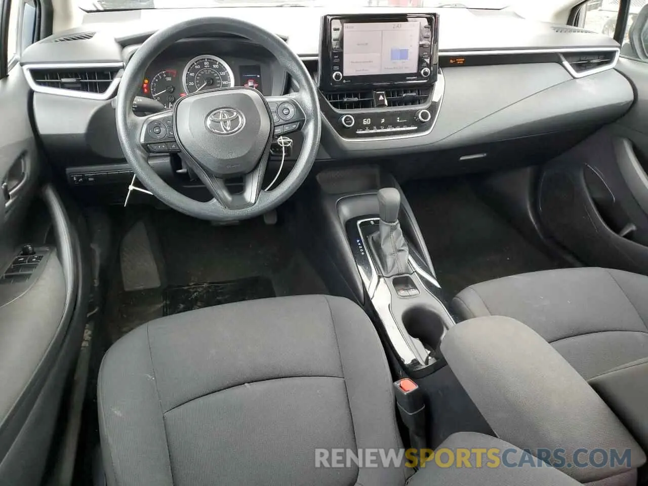 8 fotografías del automóvil dañado 5YFEPMAE2NP329704 TOYOTA COROLLA 2022