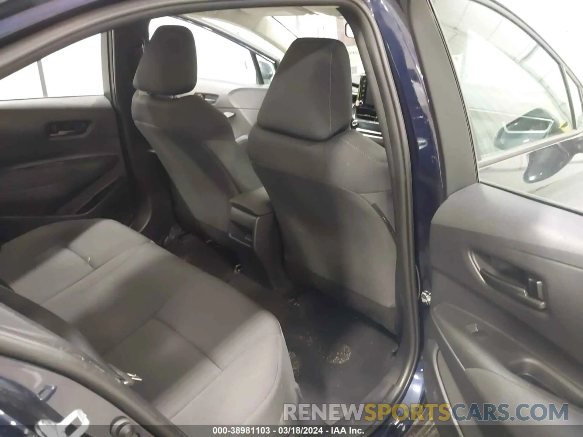 8 fotografías del automóvil dañado 5YFEPMAE2NP332778 TOYOTA COROLLA 2022