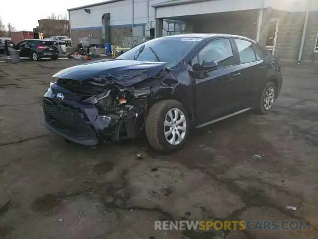 11 fotografías del automóvil dañado 5YFEPMAE2NP333414 TOYOTA COROLLA 2022