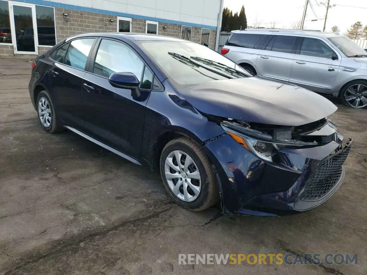4 fotografías del automóvil dañado 5YFEPMAE2NP333414 TOYOTA COROLLA 2022