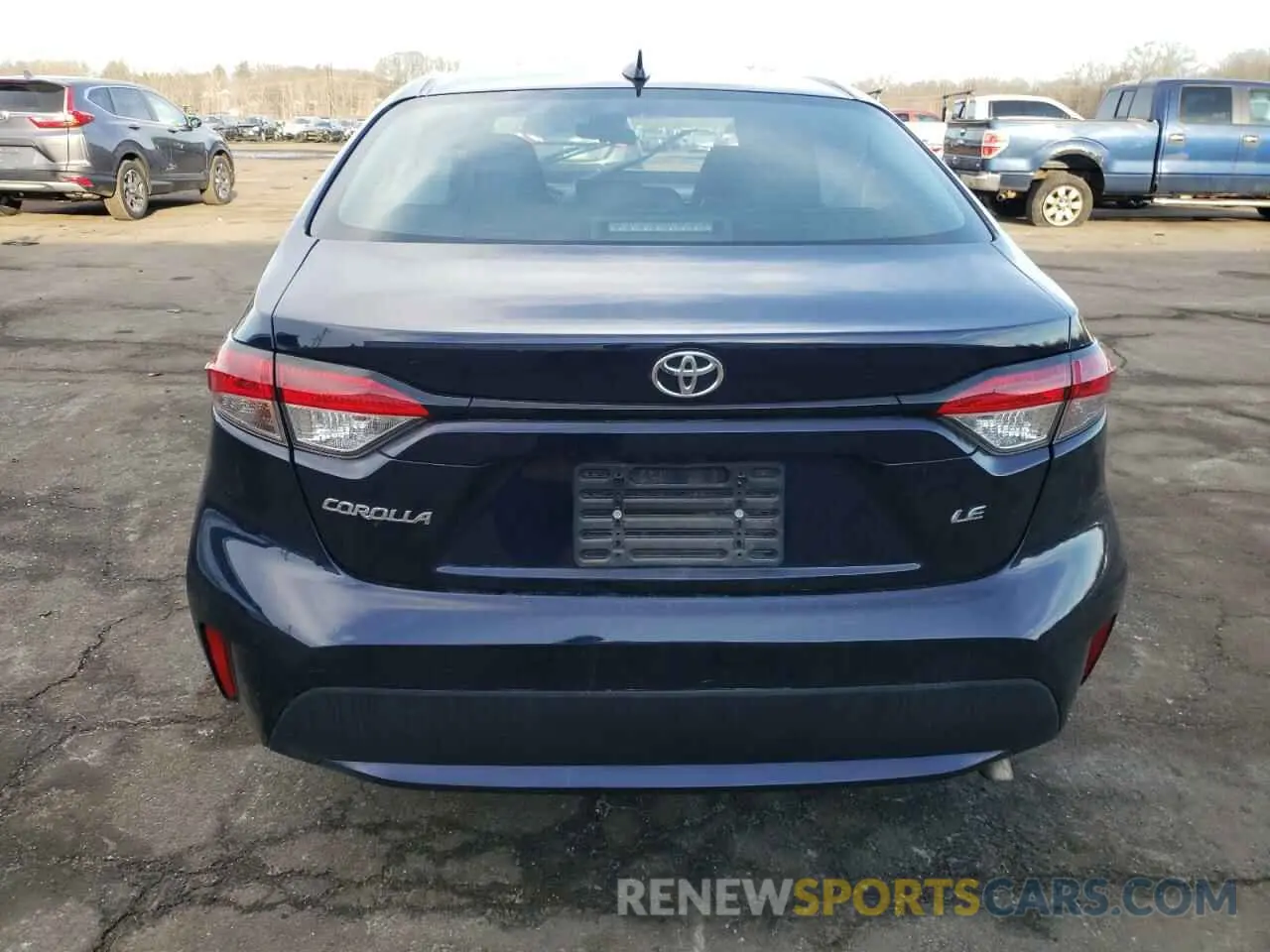 6 fotografías del automóvil dañado 5YFEPMAE2NP333414 TOYOTA COROLLA 2022