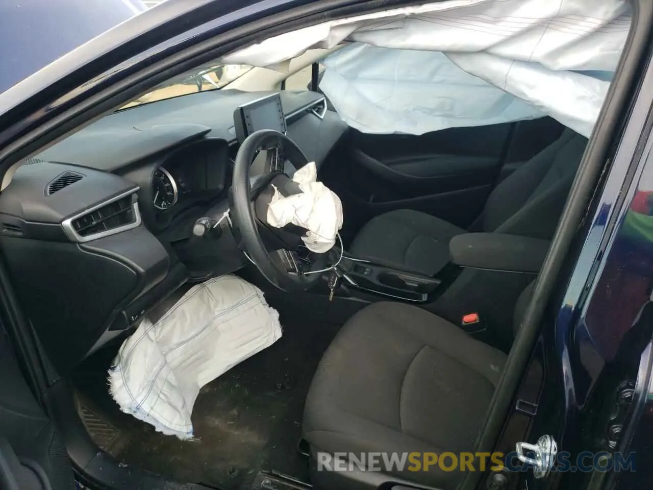 7 fotografías del automóvil dañado 5YFEPMAE2NP333414 TOYOTA COROLLA 2022