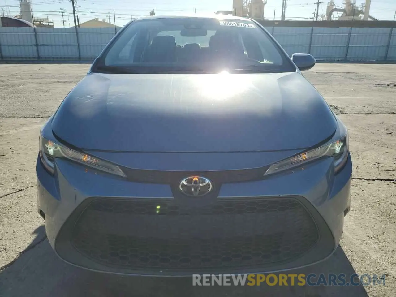 5 fotografías del automóvil dañado 5YFEPMAE2NP333669 TOYOTA COROLLA 2022