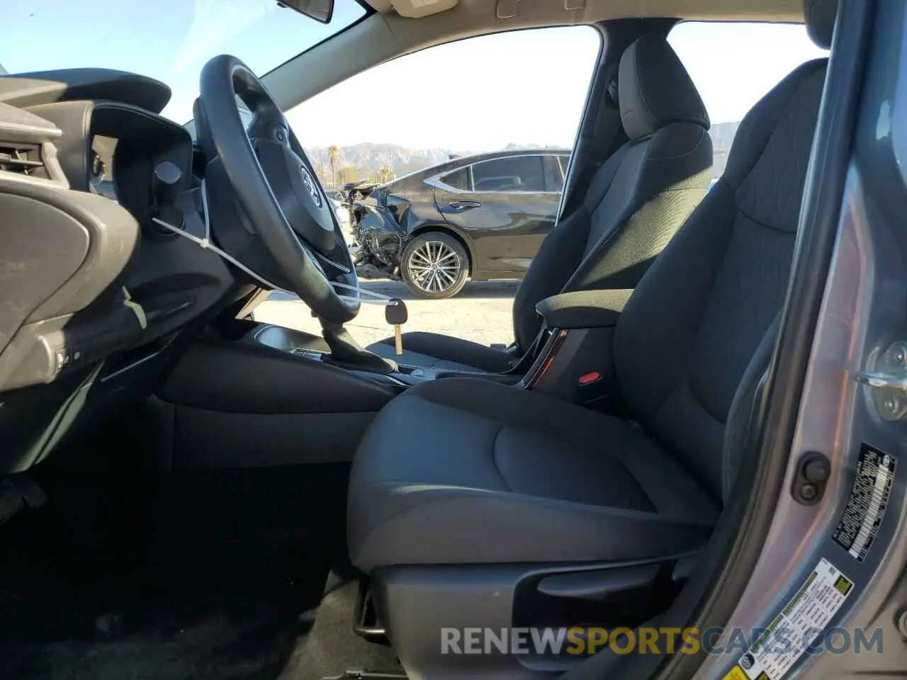 7 fotografías del automóvil dañado 5YFEPMAE2NP333669 TOYOTA COROLLA 2022