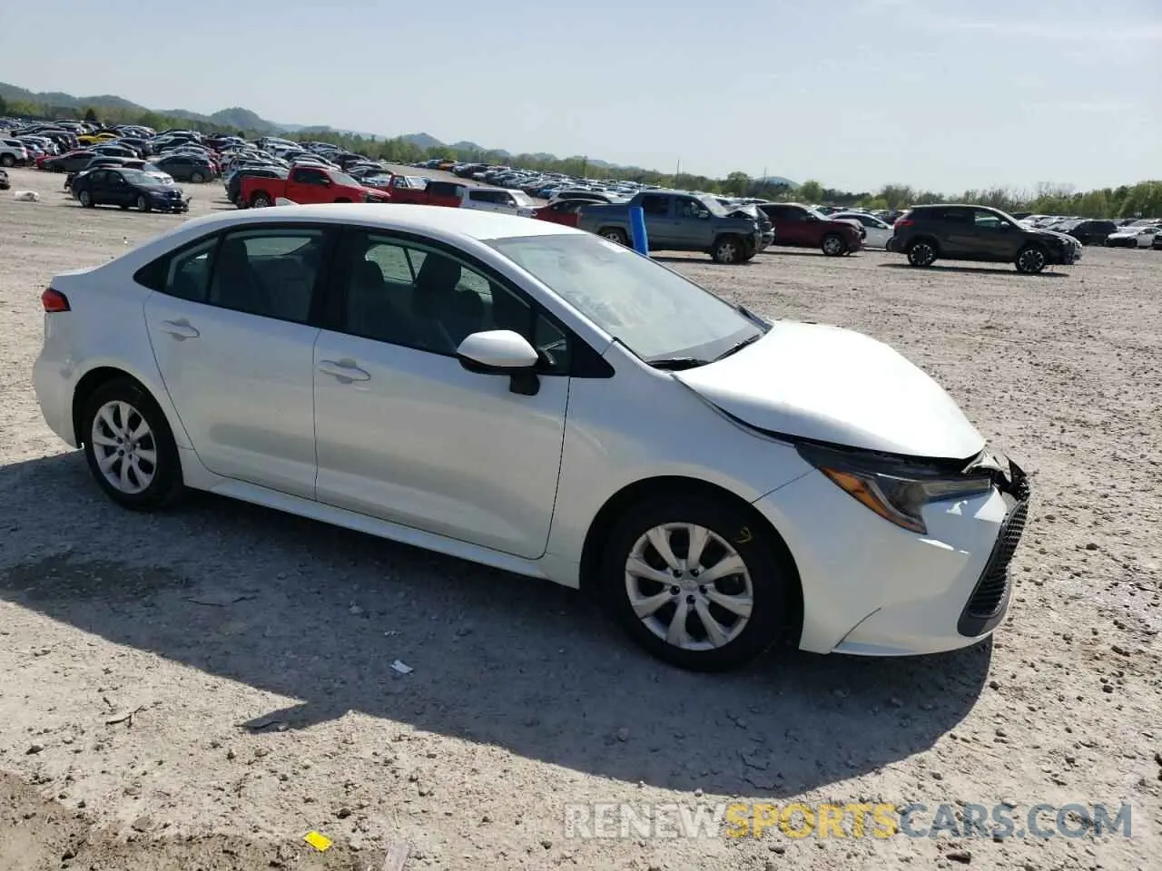 4 fotografías del automóvil dañado 5YFEPMAE2NP335714 TOYOTA COROLLA 2022