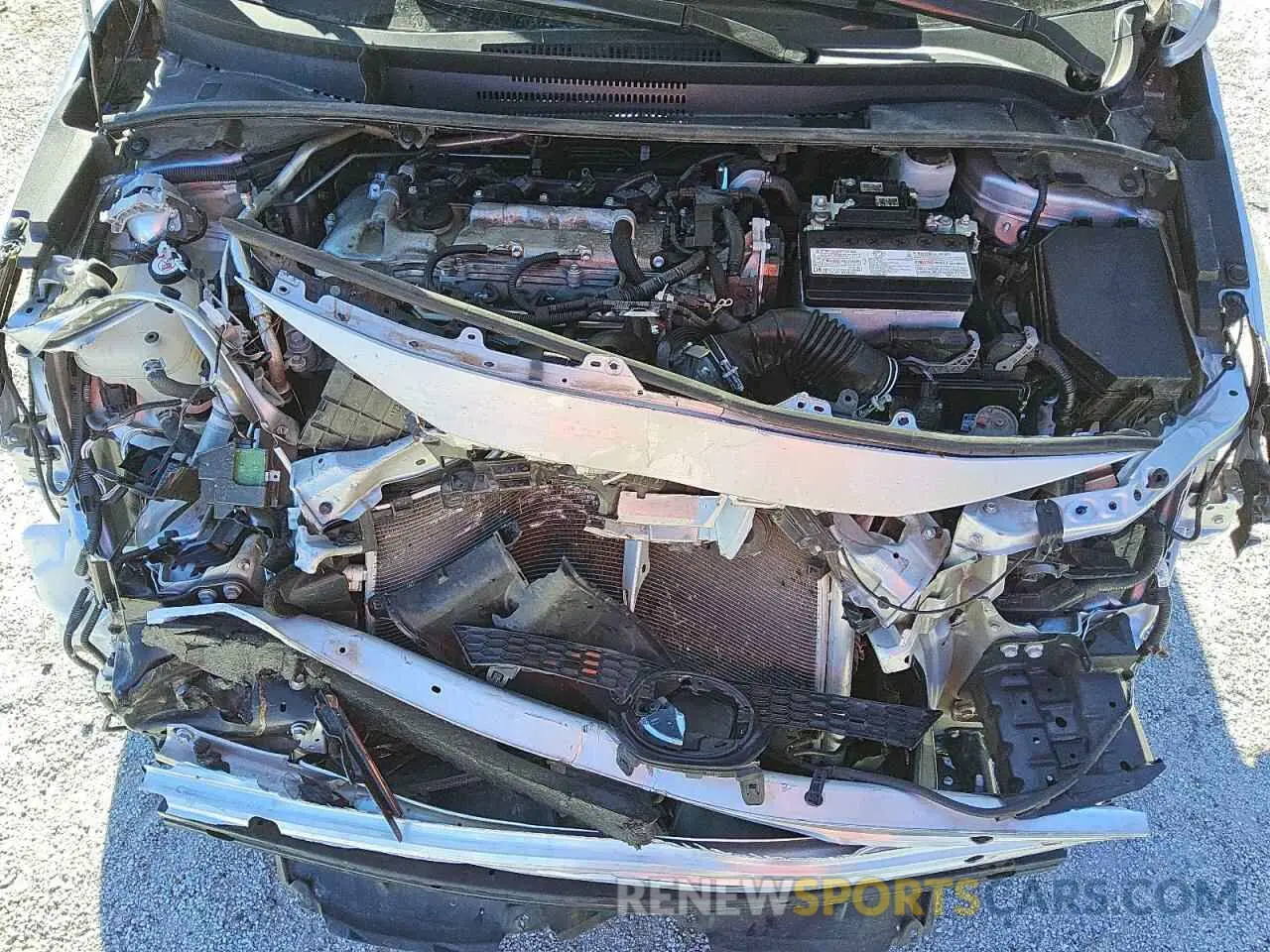 11 fotografías del automóvil dañado 5YFEPMAE2NP350892 TOYOTA COROLLA 2022