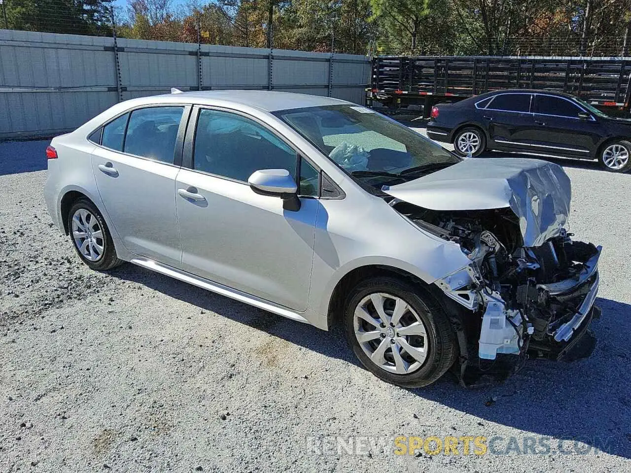 4 fotografías del automóvil dañado 5YFEPMAE2NP350892 TOYOTA COROLLA 2022