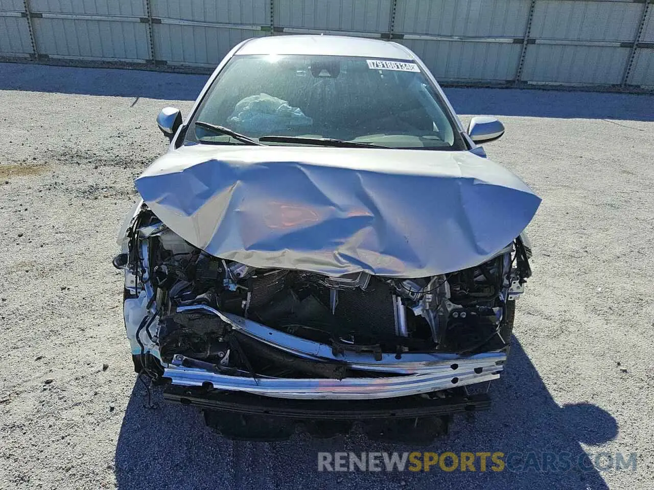 5 fotografías del automóvil dañado 5YFEPMAE2NP350892 TOYOTA COROLLA 2022