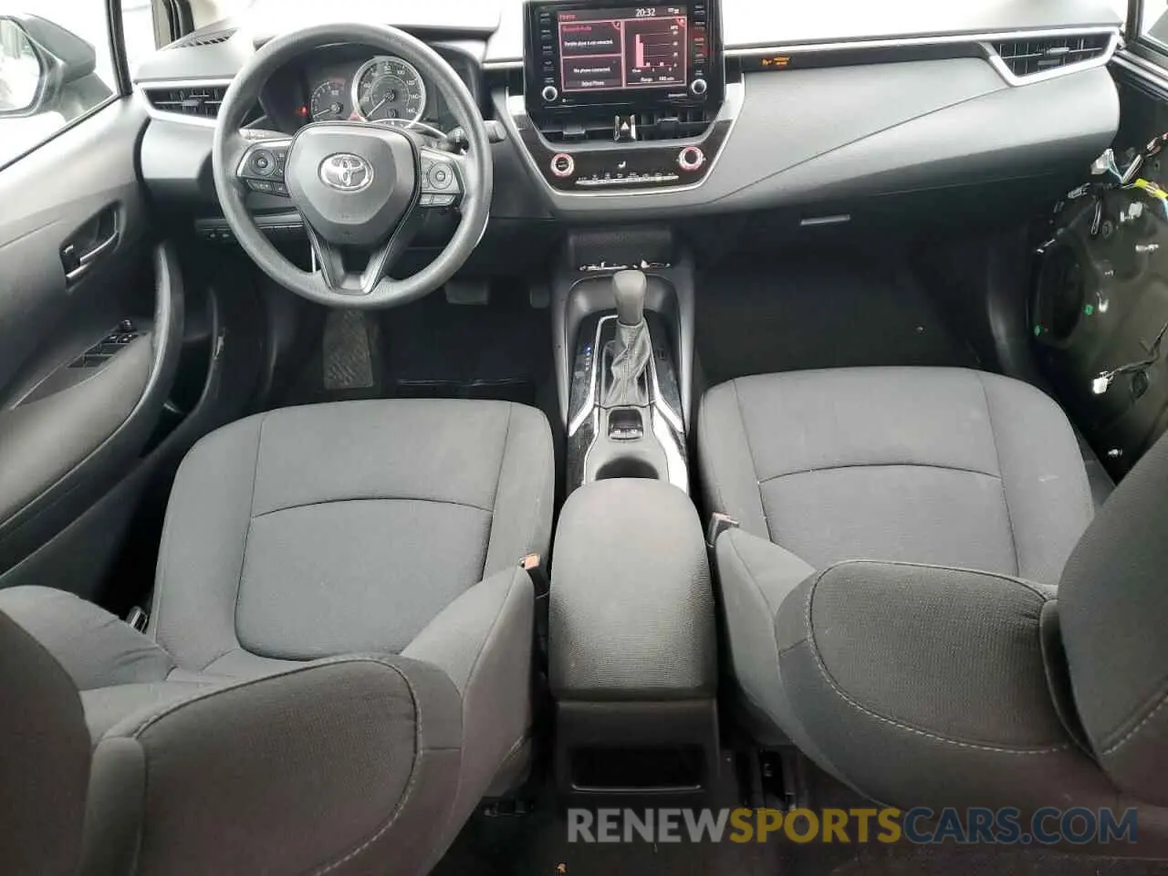 8 fotografías del automóvil dañado 5YFEPMAE2NP352710 TOYOTA COROLLA 2022