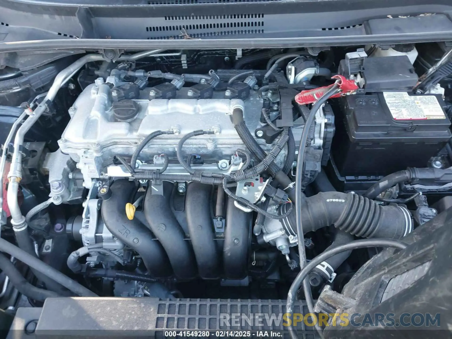 10 fotografías del automóvil dañado 5YFEPMAE2NP356904 TOYOTA COROLLA 2022