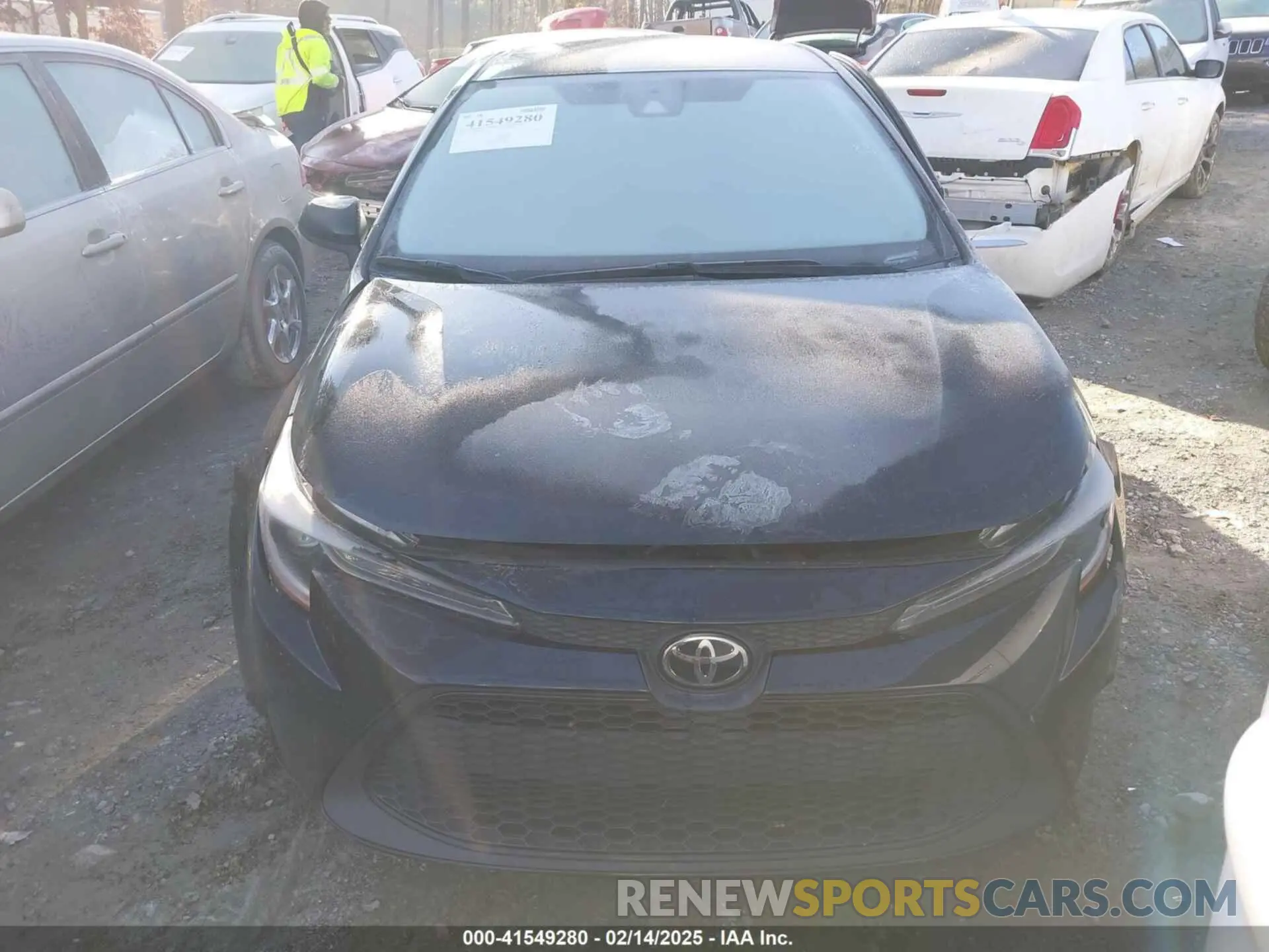 12 fotografías del automóvil dañado 5YFEPMAE2NP356904 TOYOTA COROLLA 2022