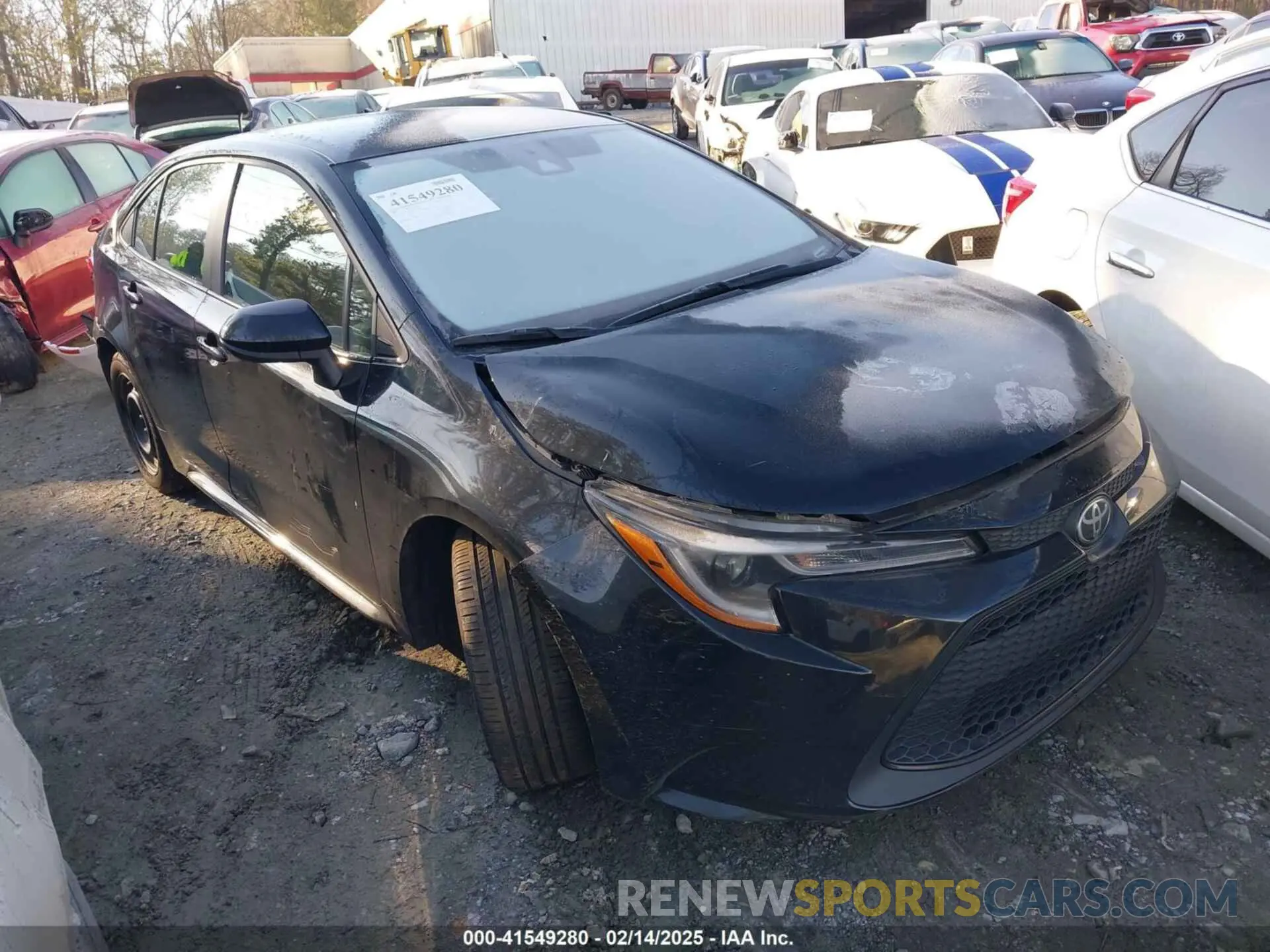 13 fotografías del automóvil dañado 5YFEPMAE2NP356904 TOYOTA COROLLA 2022