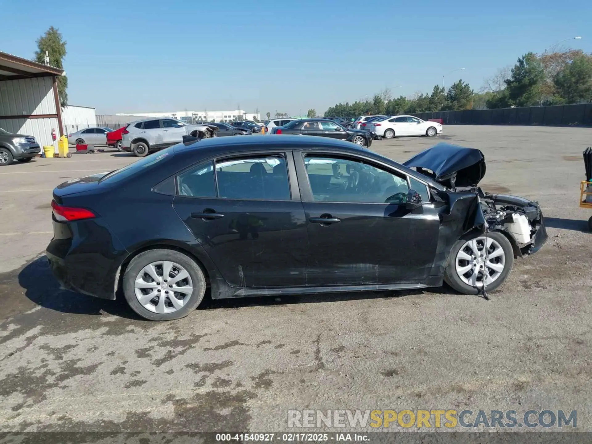 13 fotografías del automóvil dañado 5YFEPMAE2NP373203 TOYOTA COROLLA 2022