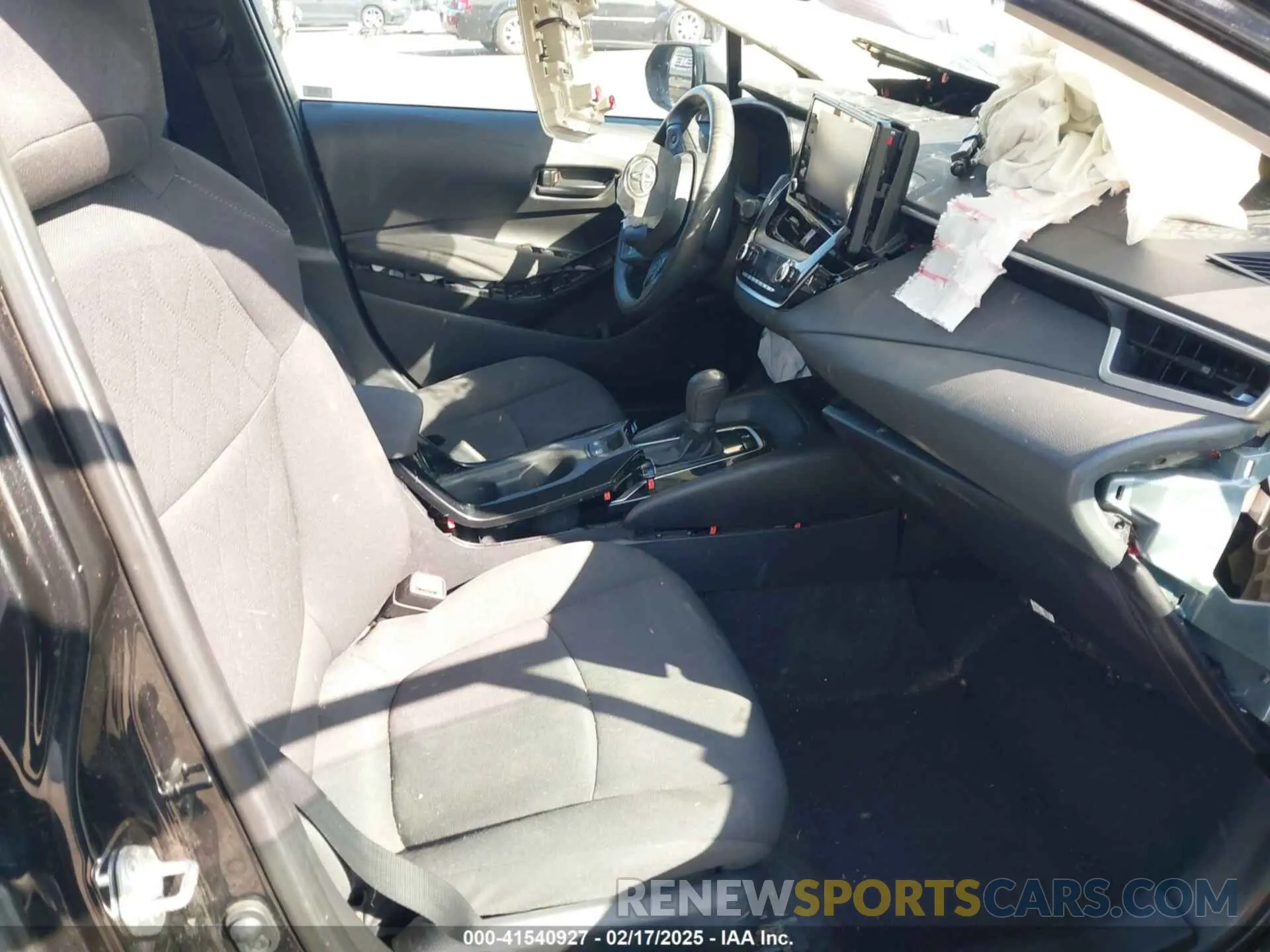 5 fotografías del automóvil dañado 5YFEPMAE2NP373203 TOYOTA COROLLA 2022