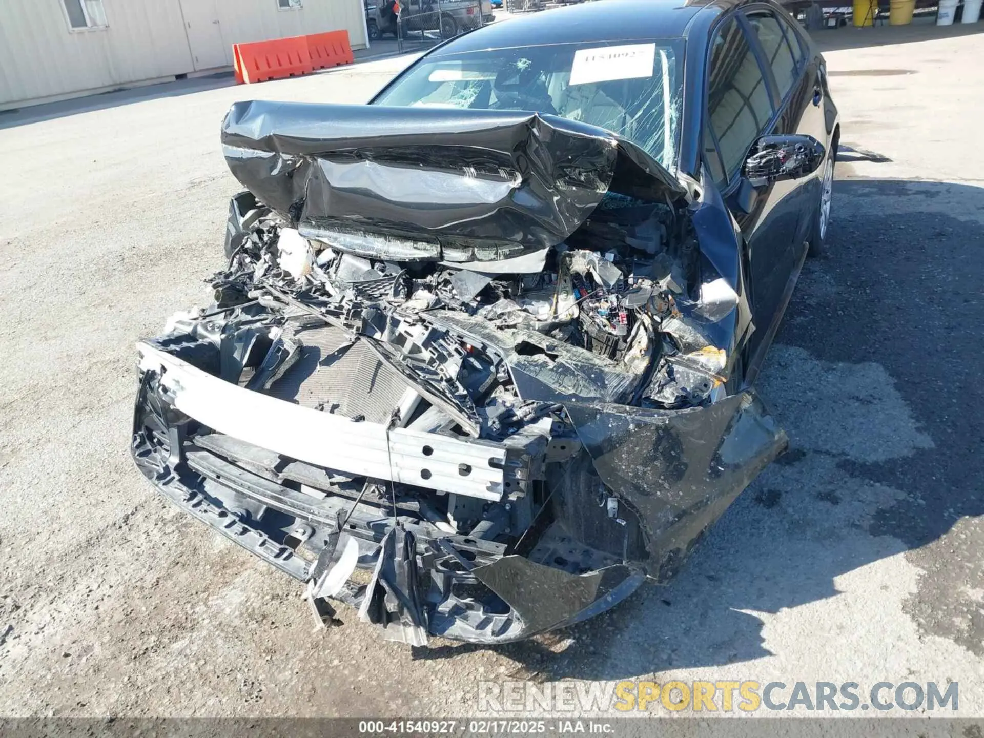 6 fotografías del automóvil dañado 5YFEPMAE2NP373203 TOYOTA COROLLA 2022