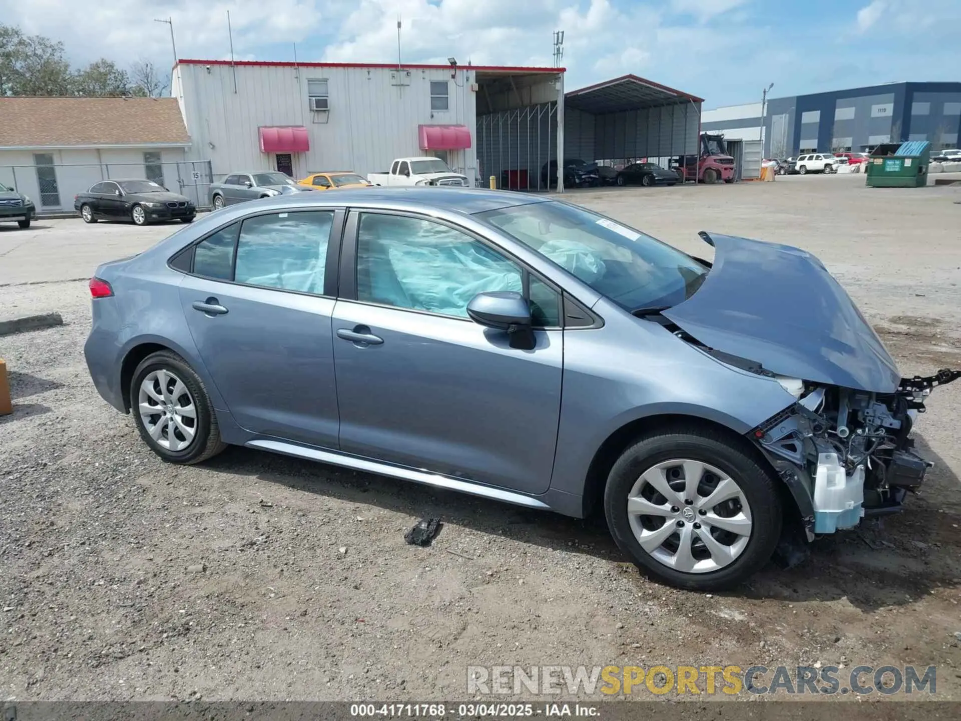 12 fotografías del automóvil dañado 5YFEPMAE2NP373430 TOYOTA COROLLA 2022