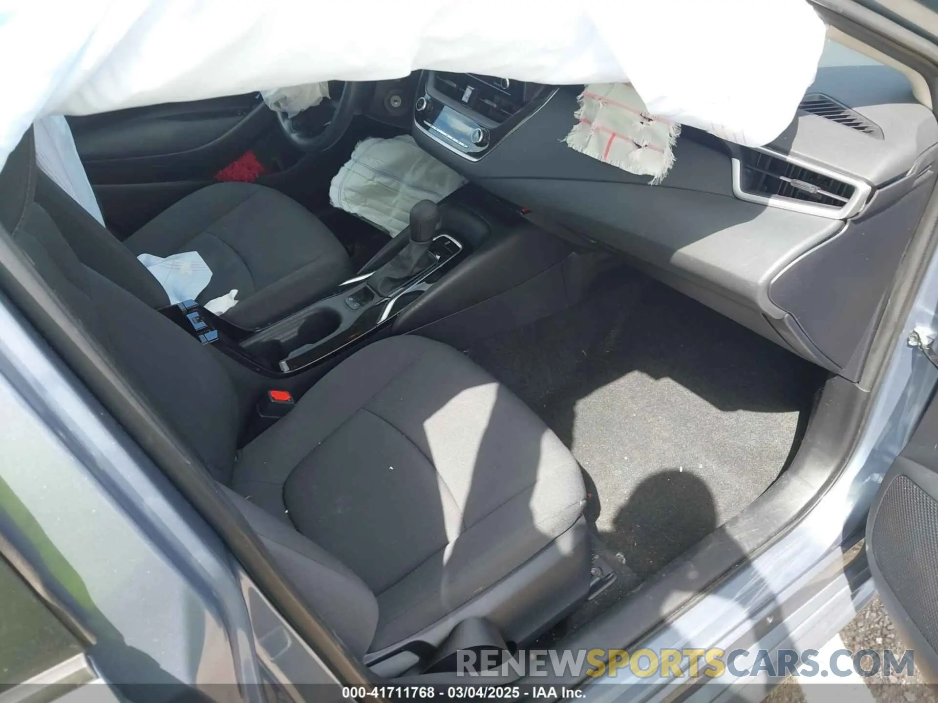 5 fotografías del automóvil dañado 5YFEPMAE2NP373430 TOYOTA COROLLA 2022
