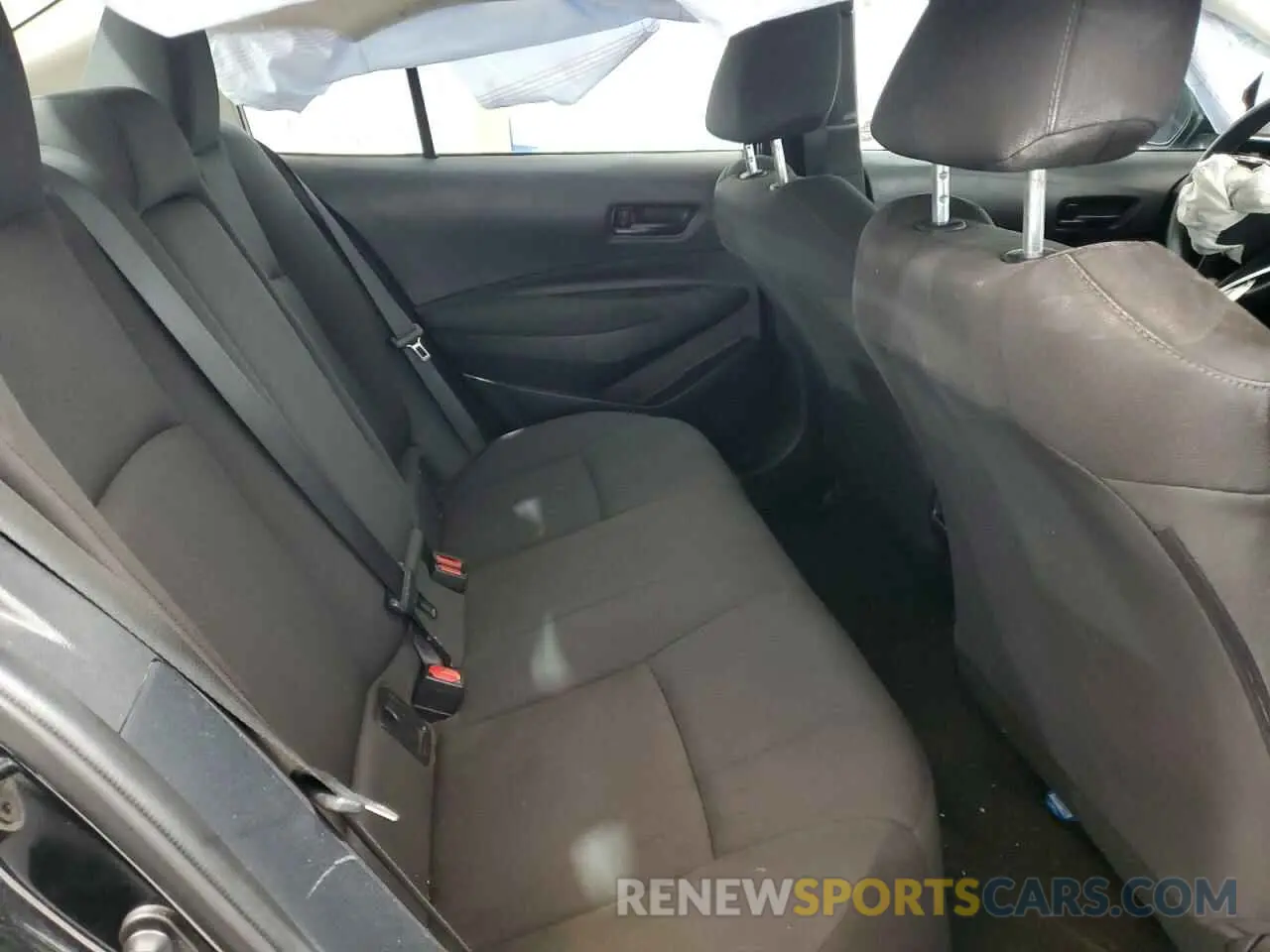 10 fotografías del automóvil dañado 5YFEPMAE2NP374173 TOYOTA COROLLA 2022