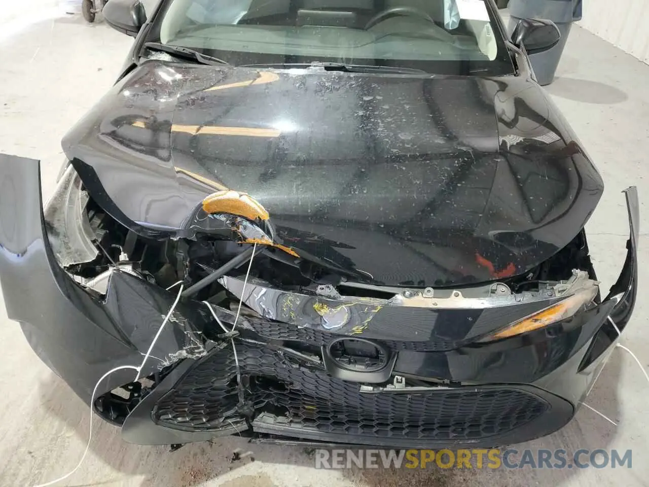11 fotografías del automóvil dañado 5YFEPMAE2NP374173 TOYOTA COROLLA 2022