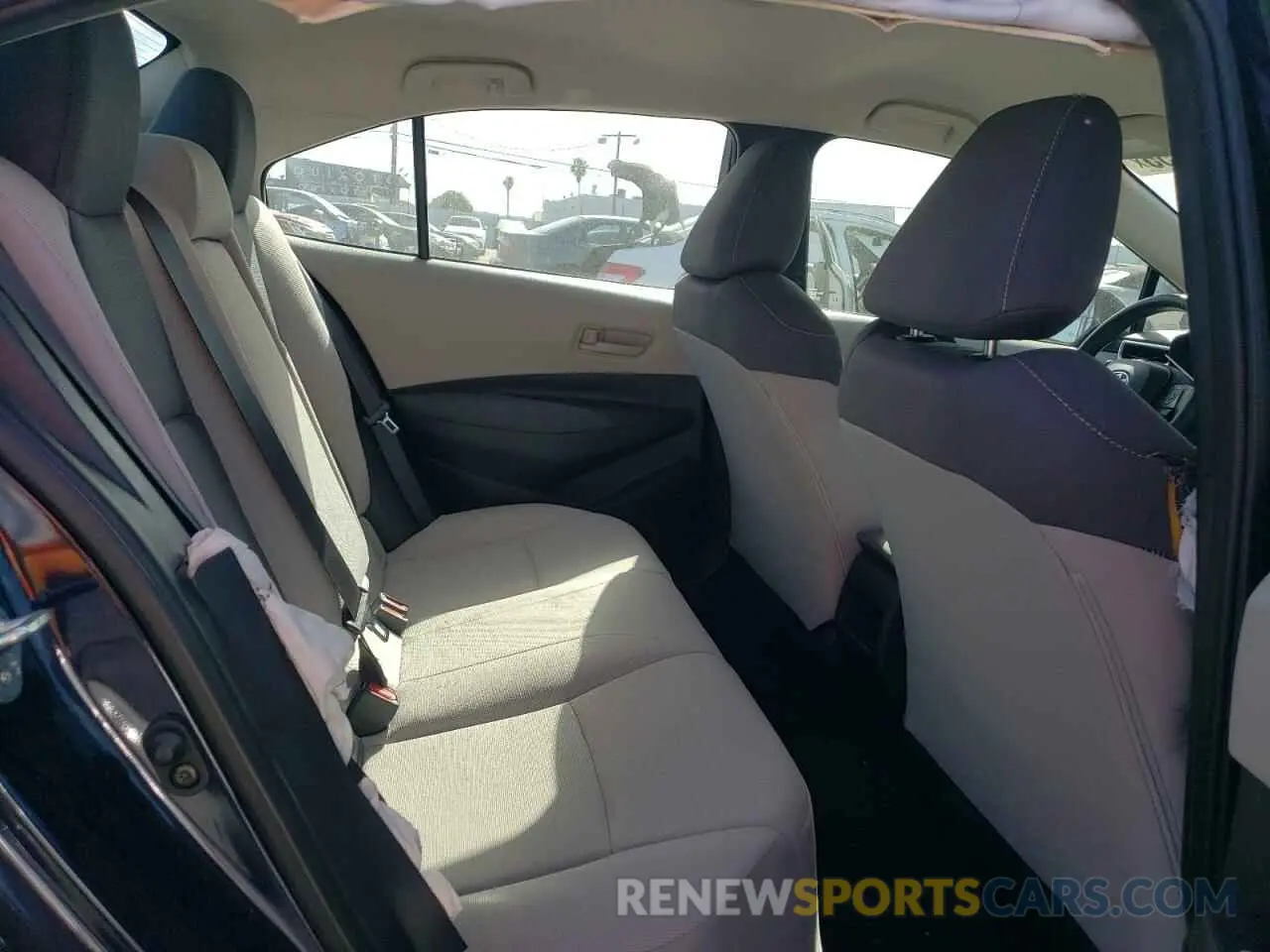 10 fotografías del automóvil dañado 5YFEPMAE2NP374576 TOYOTA COROLLA 2022