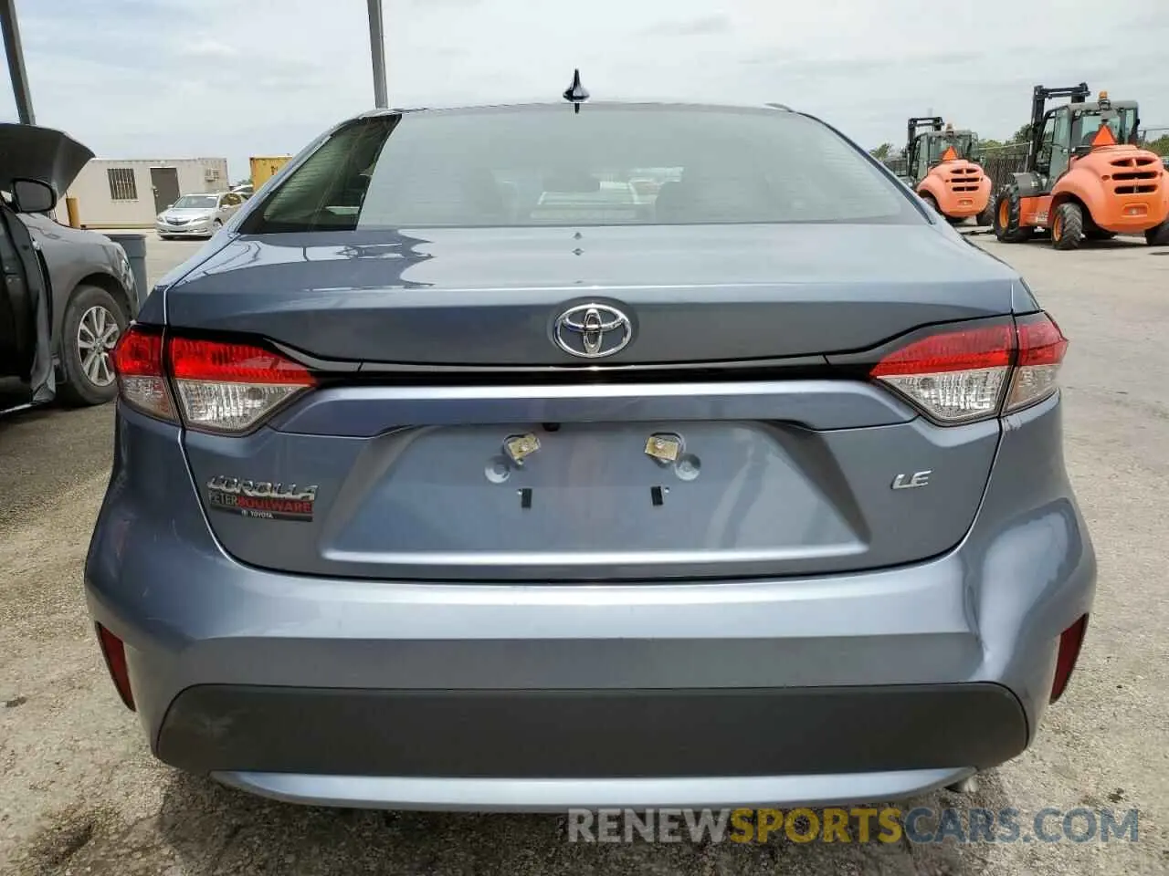 6 fotografías del automóvil dañado 5YFEPMAE2NP381799 TOYOTA COROLLA 2022