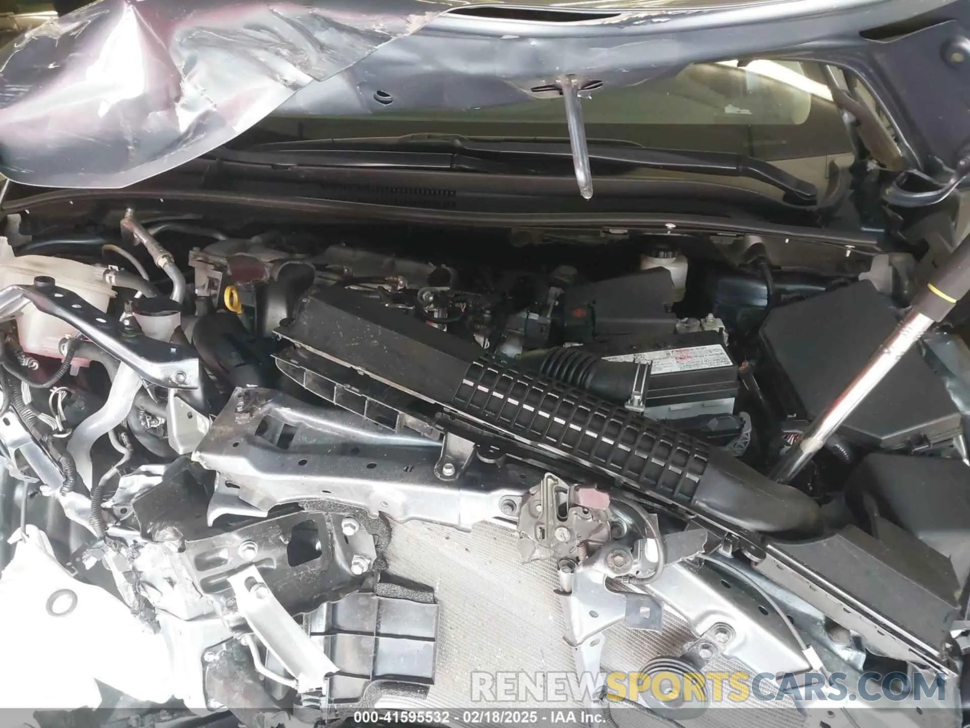 10 fotografías del automóvil dañado 5YFEPMAE2NP383911 TOYOTA COROLLA 2022