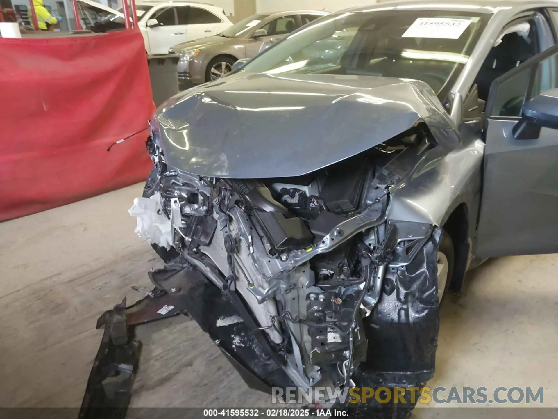 6 fotografías del automóvil dañado 5YFEPMAE2NP383911 TOYOTA COROLLA 2022
