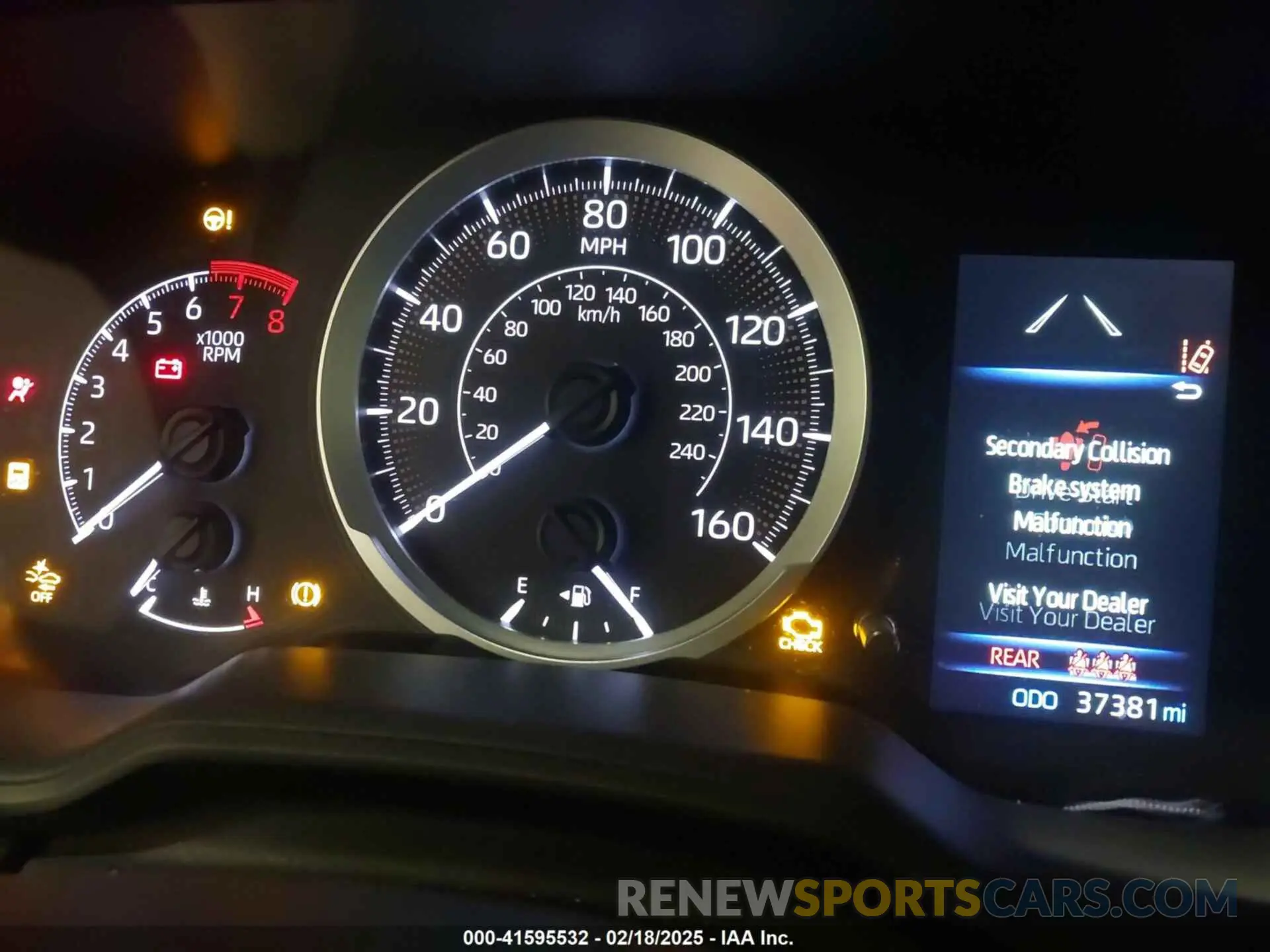 7 fotografías del automóvil dañado 5YFEPMAE2NP383911 TOYOTA COROLLA 2022