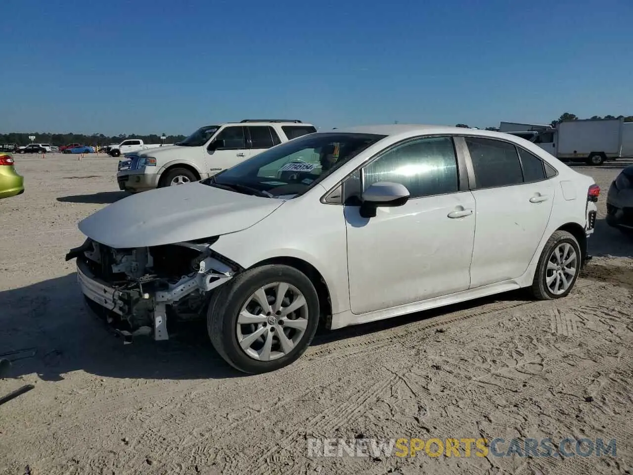 1 fotografías del automóvil dañado 5YFEPMAE3NP272901 TOYOTA COROLLA 2022