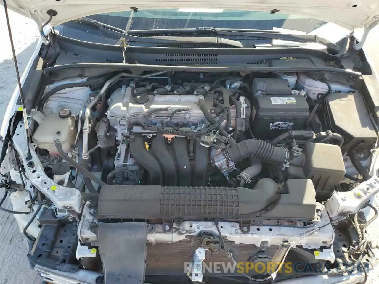 11 fotografías del automóvil dañado 5YFEPMAE3NP272901 TOYOTA COROLLA 2022