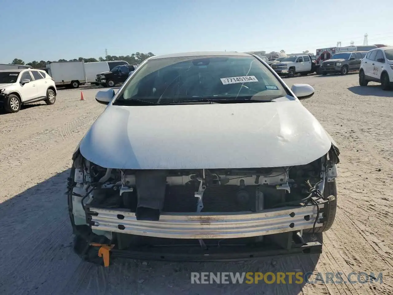 5 fotografías del automóvil dañado 5YFEPMAE3NP272901 TOYOTA COROLLA 2022
