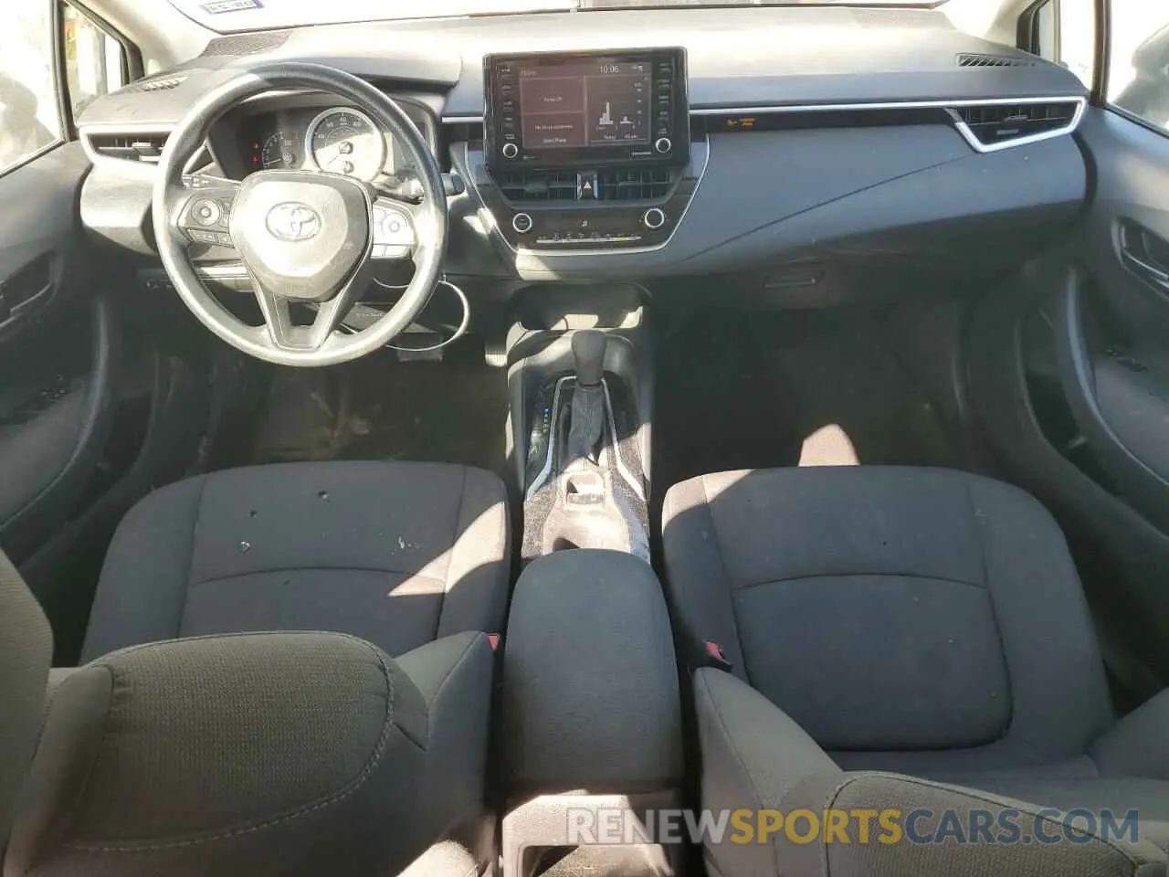 8 fotografías del automóvil dañado 5YFEPMAE3NP272901 TOYOTA COROLLA 2022