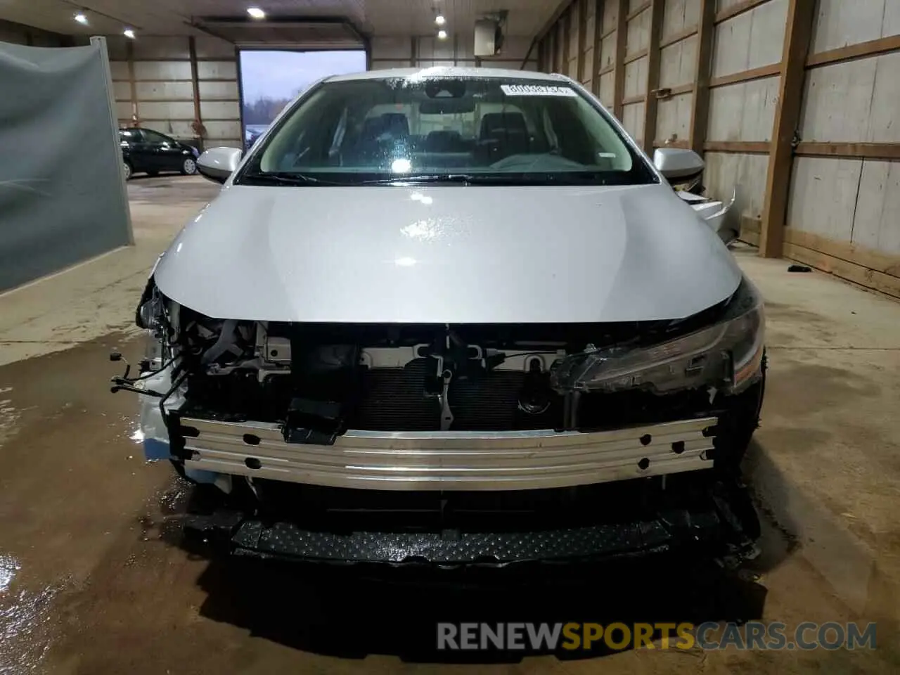 5 fotografías del automóvil dañado 5YFEPMAE3NP283980 TOYOTA COROLLA 2022