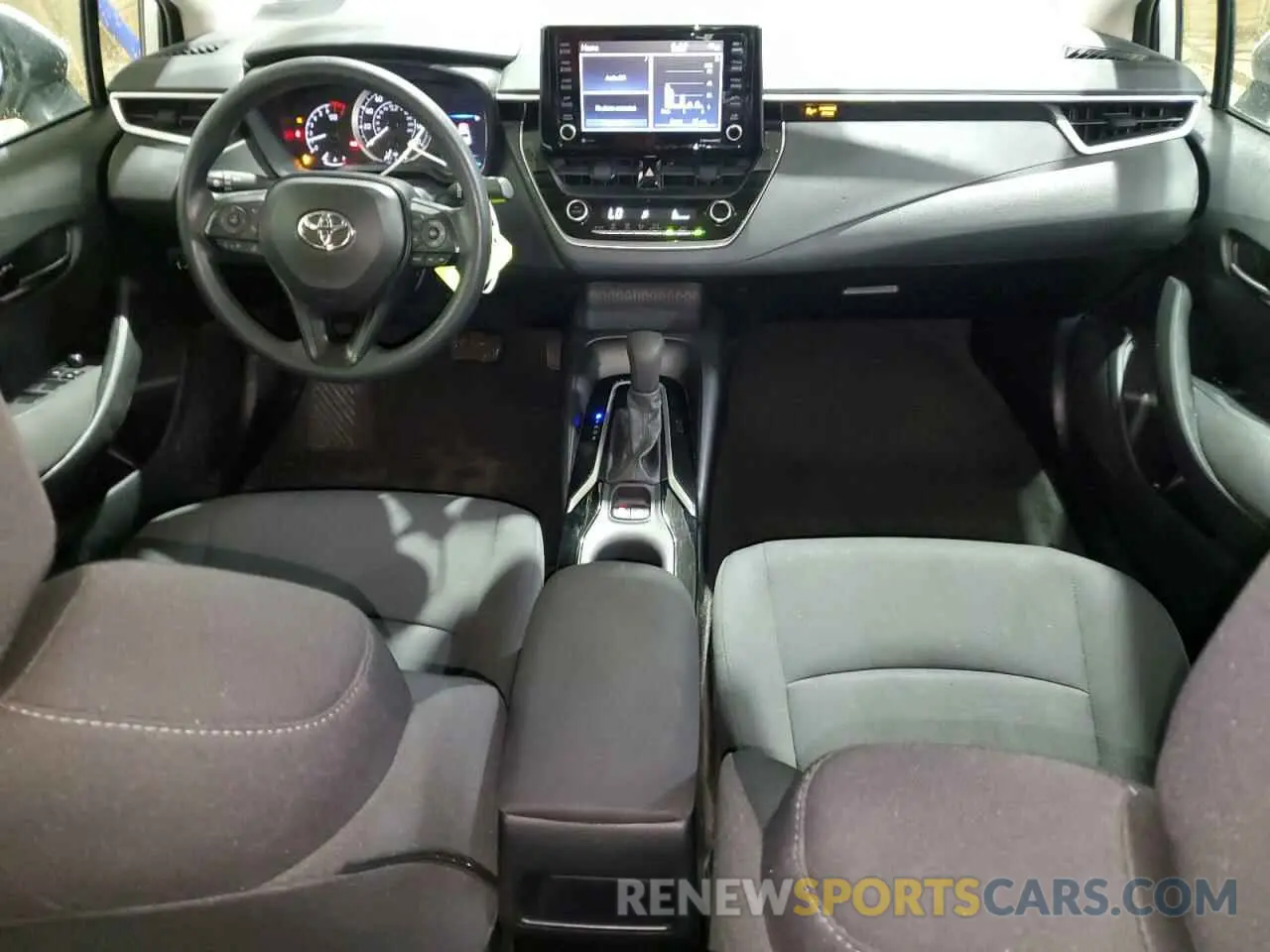 8 fotografías del automóvil dañado 5YFEPMAE3NP283980 TOYOTA COROLLA 2022