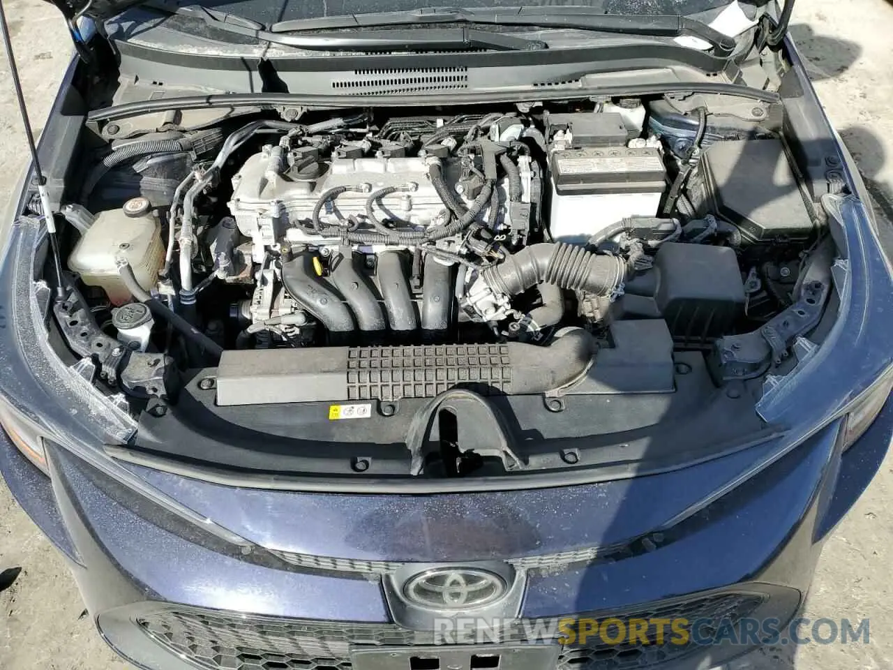 11 fotografías del automóvil dañado 5YFEPMAE3NP289519 TOYOTA COROLLA 2022