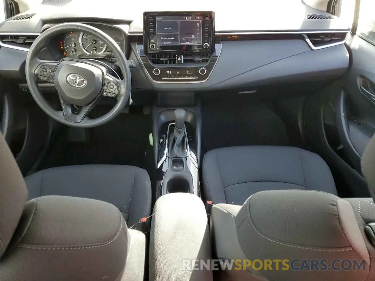 8 fotografías del automóvil dañado 5YFEPMAE3NP289519 TOYOTA COROLLA 2022