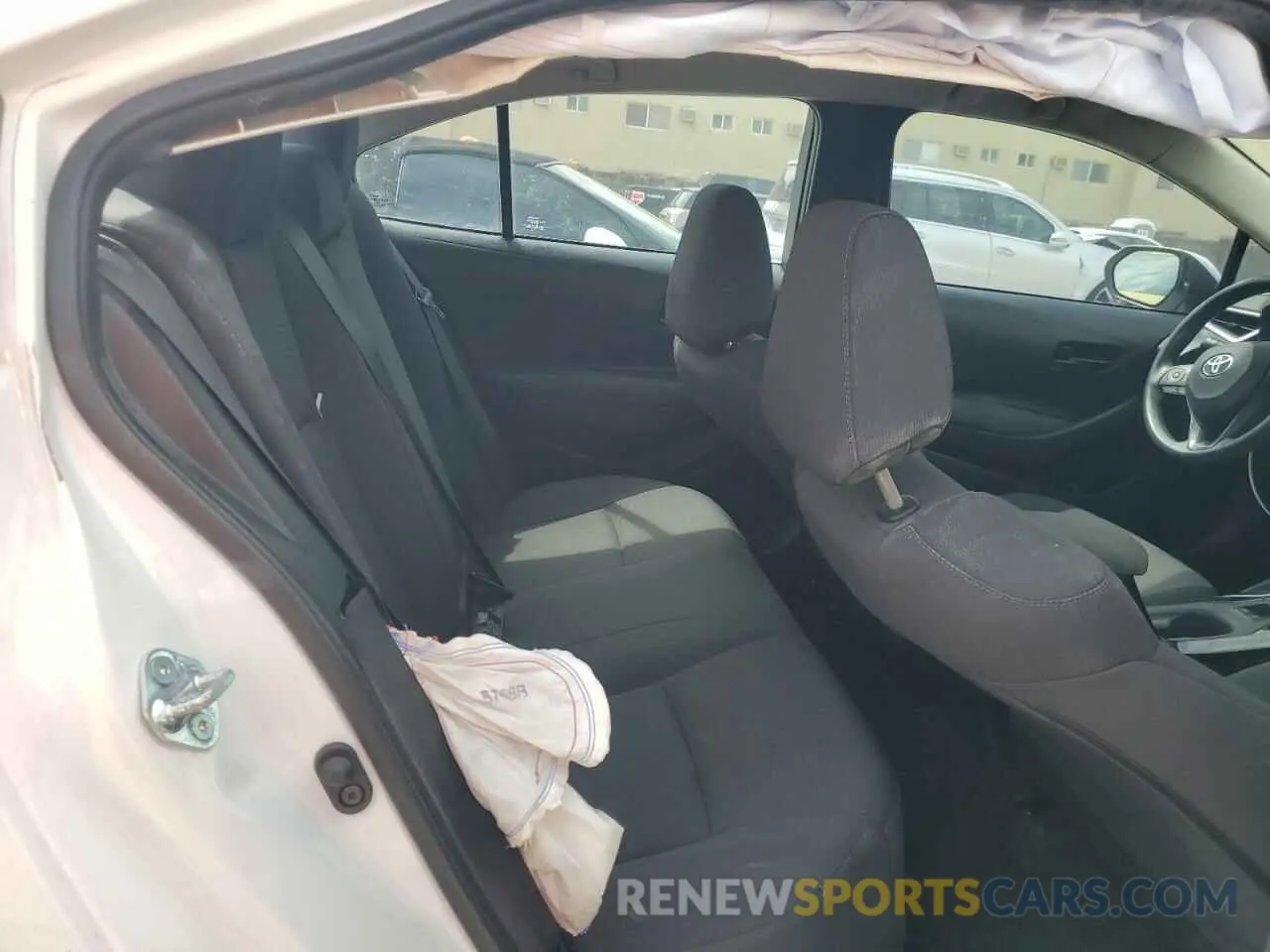 10 fotografías del automóvil dañado 5YFEPMAE3NP291609 TOYOTA COROLLA 2022