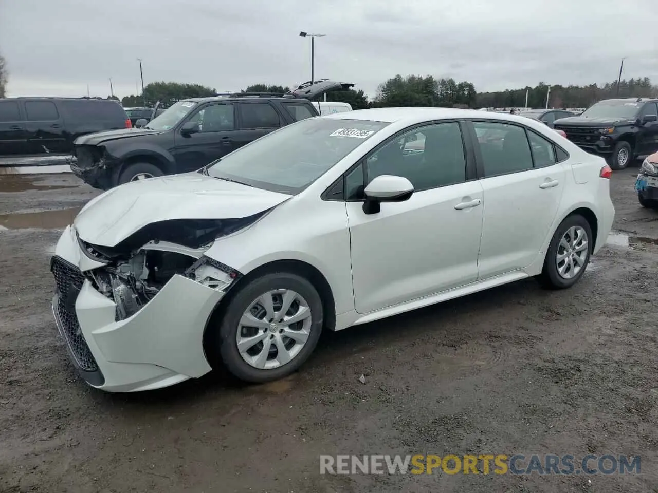 1 fotografías del automóvil dañado 5YFEPMAE3NP292114 TOYOTA COROLLA 2022