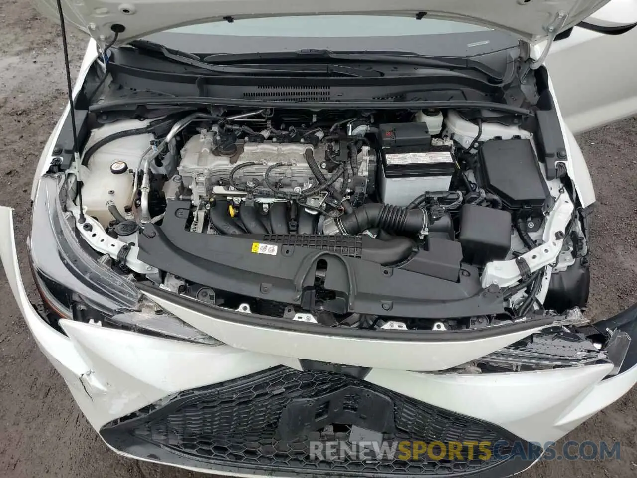 11 fotografías del automóvil dañado 5YFEPMAE3NP292114 TOYOTA COROLLA 2022