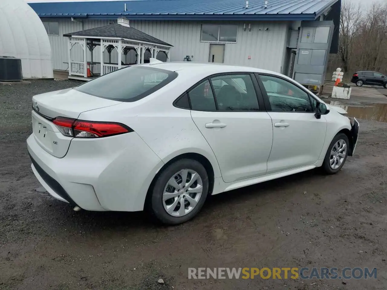 3 fotografías del automóvil dañado 5YFEPMAE3NP292114 TOYOTA COROLLA 2022
