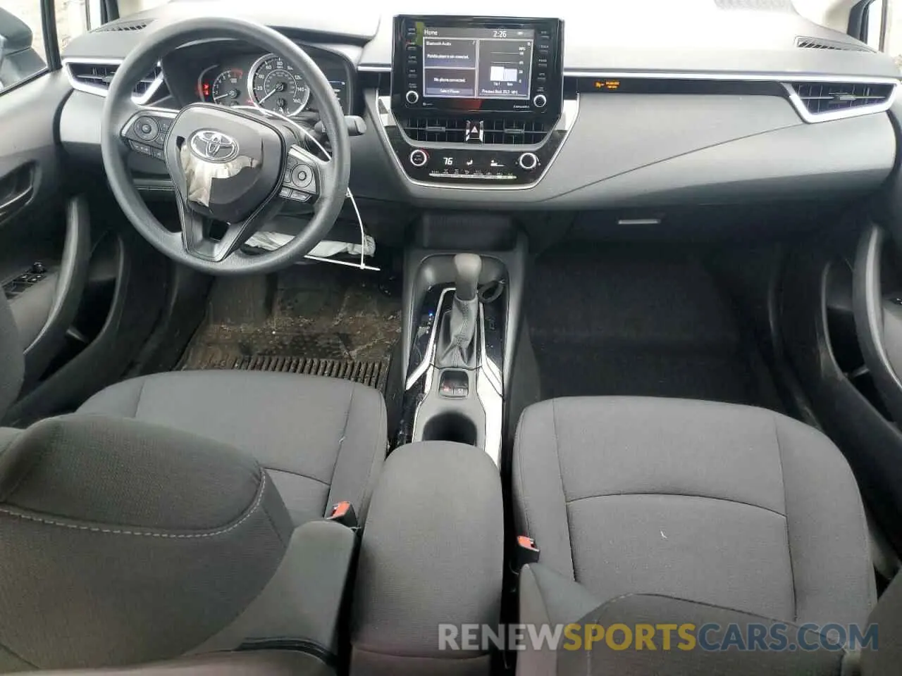 8 fotografías del automóvil dañado 5YFEPMAE3NP292114 TOYOTA COROLLA 2022