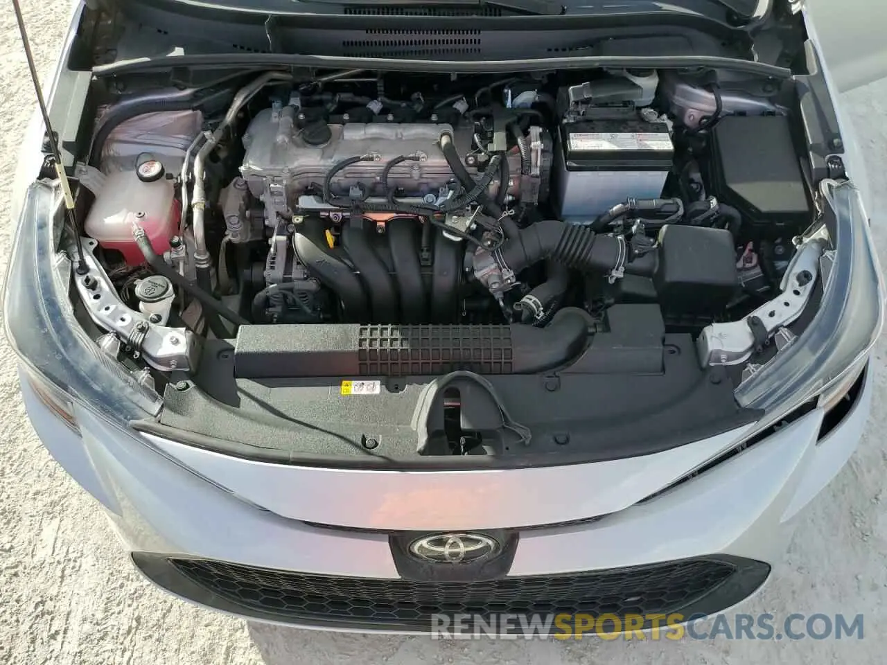 11 fotografías del automóvil dañado 5YFEPMAE3NP295675 TOYOTA COROLLA 2022