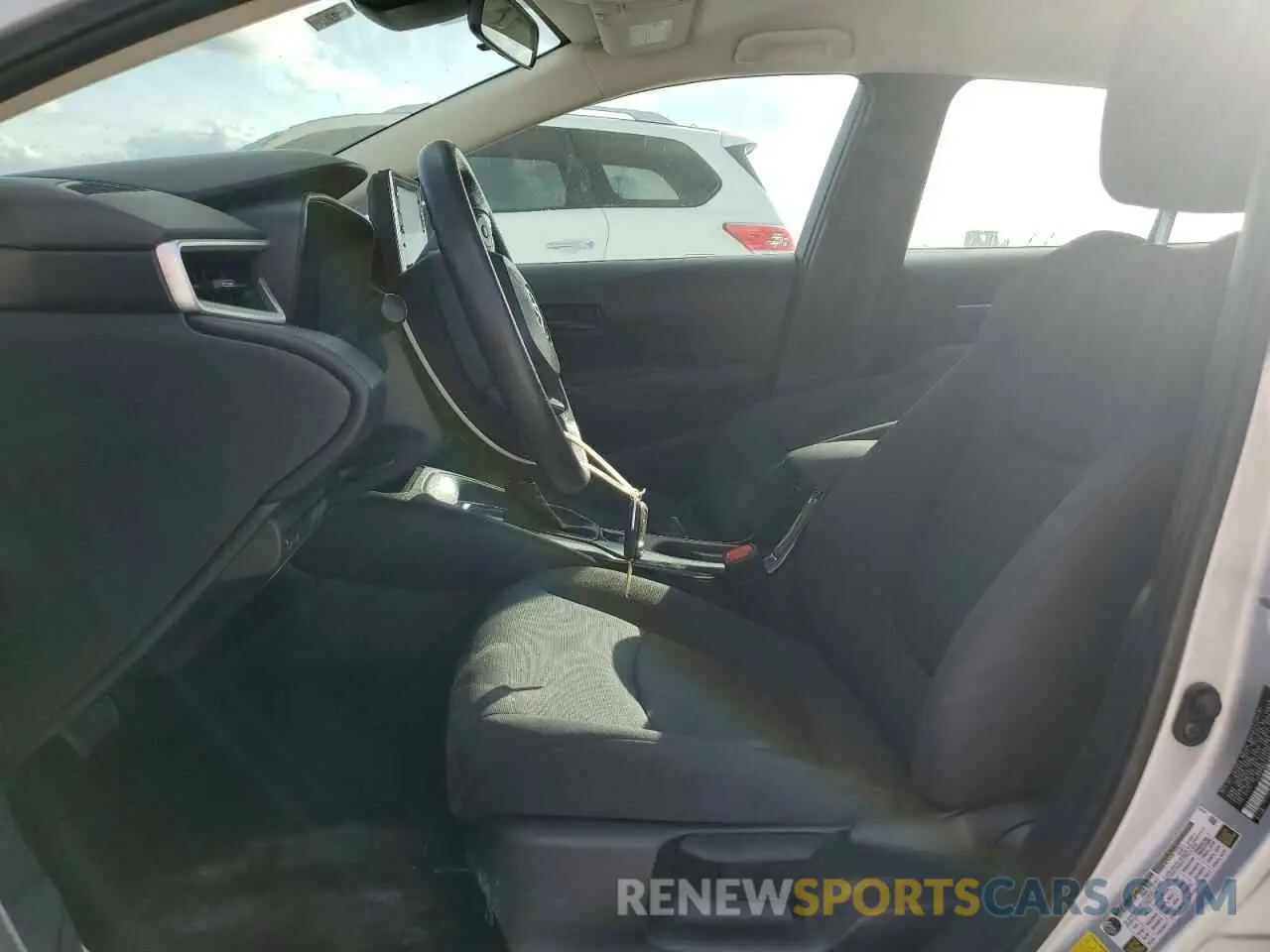 7 fotografías del automóvil dañado 5YFEPMAE3NP295675 TOYOTA COROLLA 2022