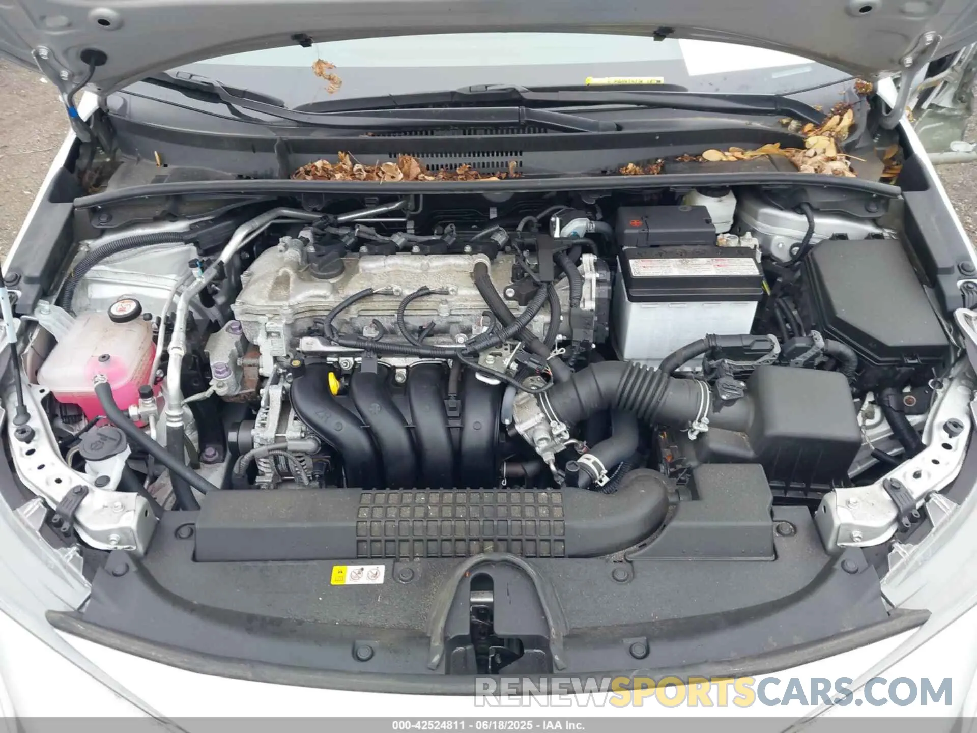 10 fotografías del automóvil dañado 5YFEPMAE3NP312751 TOYOTA COROLLA 2022