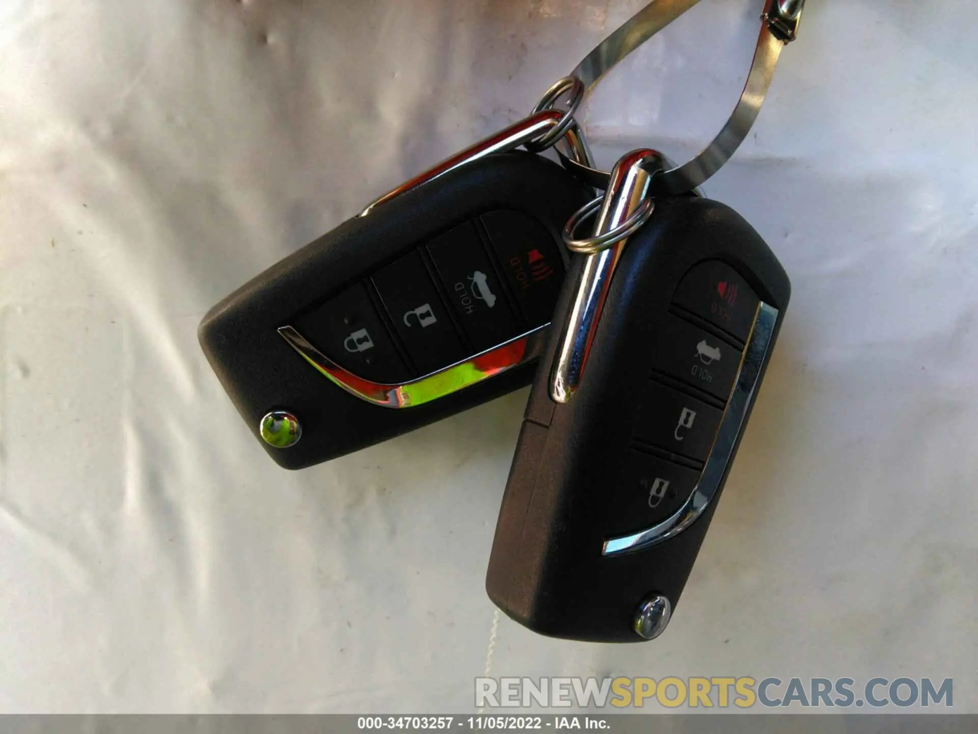 11 fotografías del automóvil dañado 5YFEPMAE3NP320381 TOYOTA COROLLA 2022