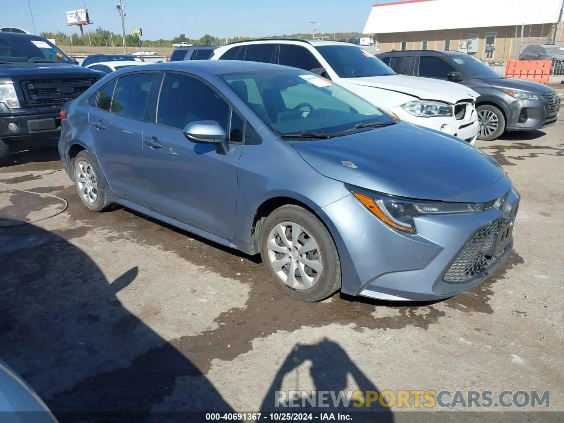 1 fotografías del automóvil dañado 5YFEPMAE3NP335754 TOYOTA COROLLA 2022