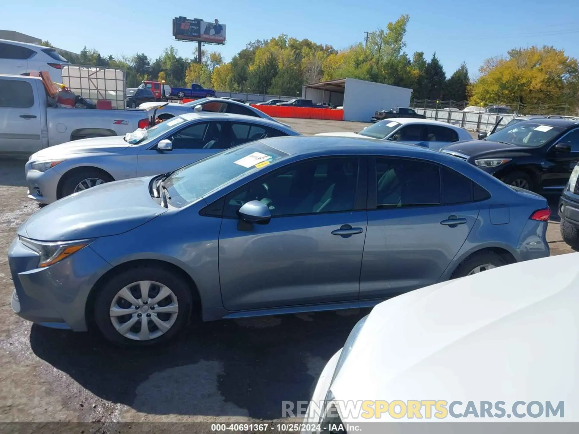 14 fotografías del automóvil dañado 5YFEPMAE3NP335754 TOYOTA COROLLA 2022